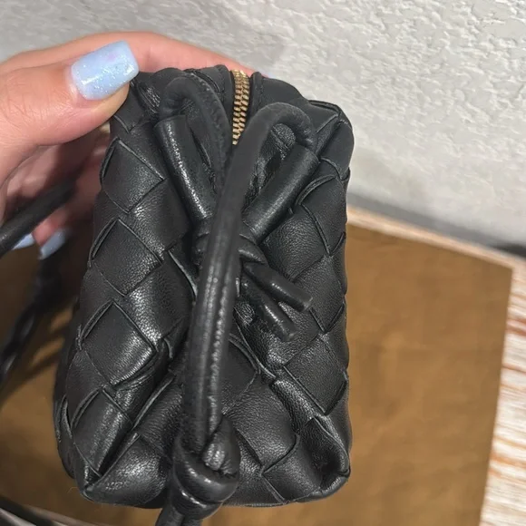 Bottega Veneta Black Mini Loop Camera Bag MSRP 2100 - Picture 4 of 12